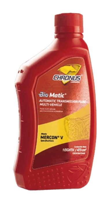 Ejemplo de Chronus Bio Matic Automatic Transmission Fluid Multi-Vehicle Mercon V
