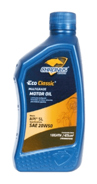 Ejemplo de Chronus ECO Classic Multigrade Motor Oil API SL SAE 20W-50