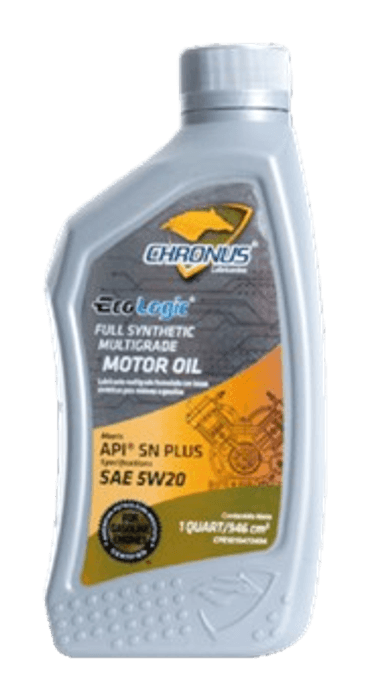 Ejemplo de Chronus ECO Logic Full Synthetic Multigrade Motor Oil API SN Plus SAE 5W-20