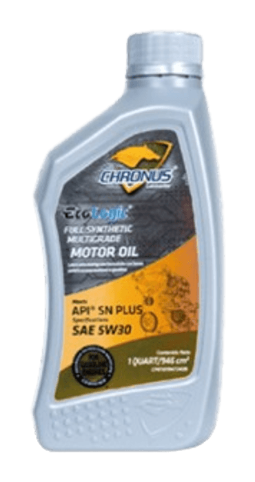 Ejemplo de Chronus ECO Logic Full Synthetic Multigrade Motor Oil API SN Plus SAE 5W-30